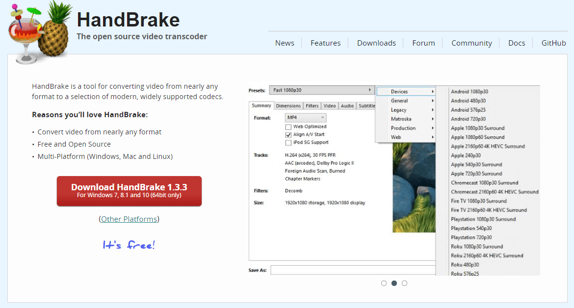 handbrake