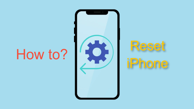 how to reset iPhone