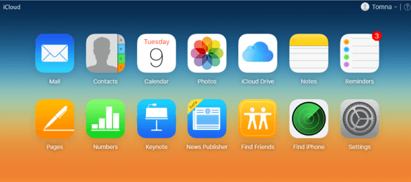 iCloud photos