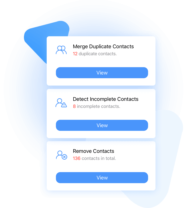 manage contacts