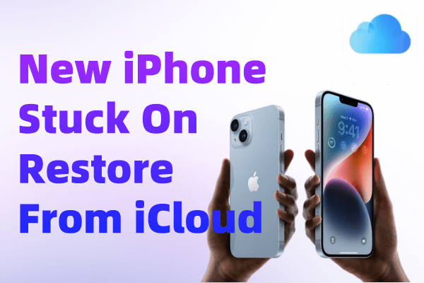 new iPhone restore from icloud