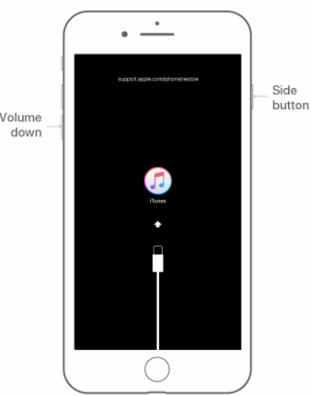 restore iphone without update via into recovery mode