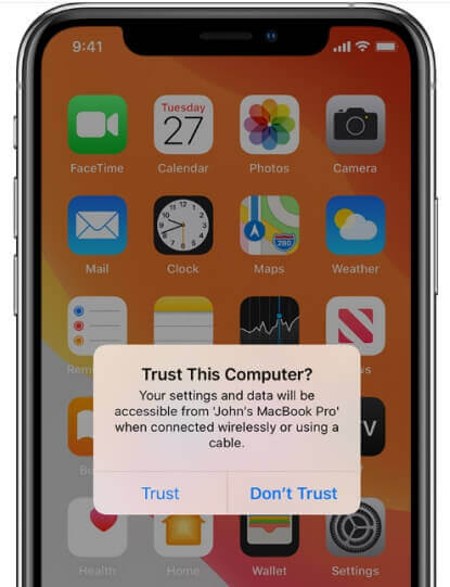 iphone trust computer iMyFone AnyTo