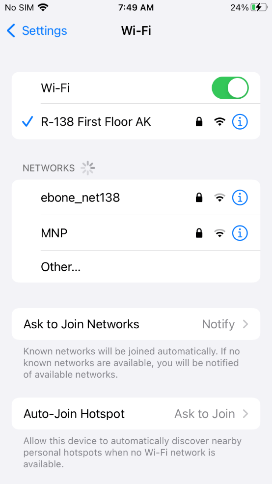 iphone wifi