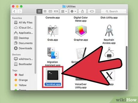 launch terminal to remove mdm profile from macbook pro