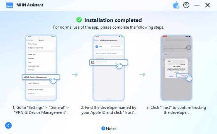 mhn mhn assistant install