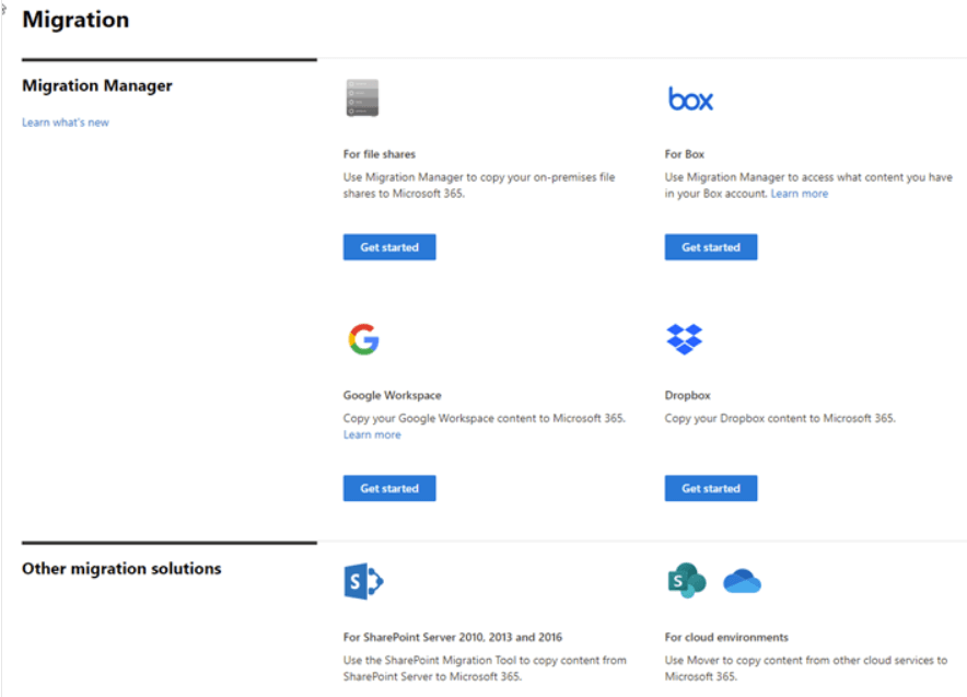 microsoft migtation manager