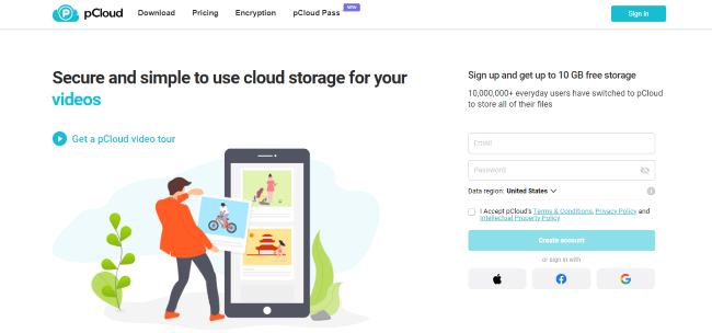 pcloud cloud storage