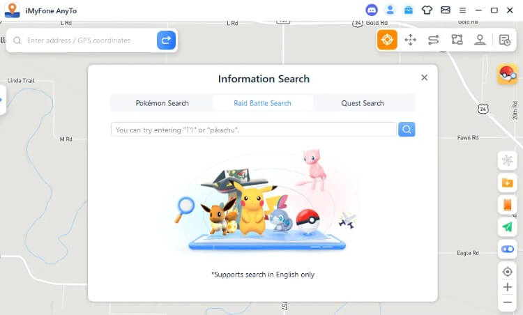 pokemon go spoofer imyfone anyto pokemon raid finder