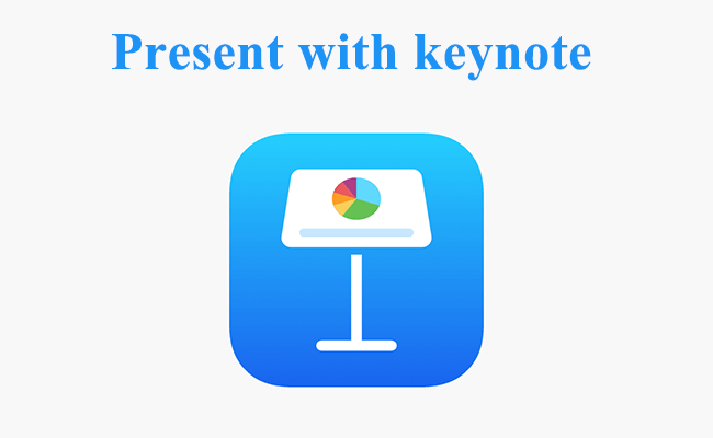 present with keynote