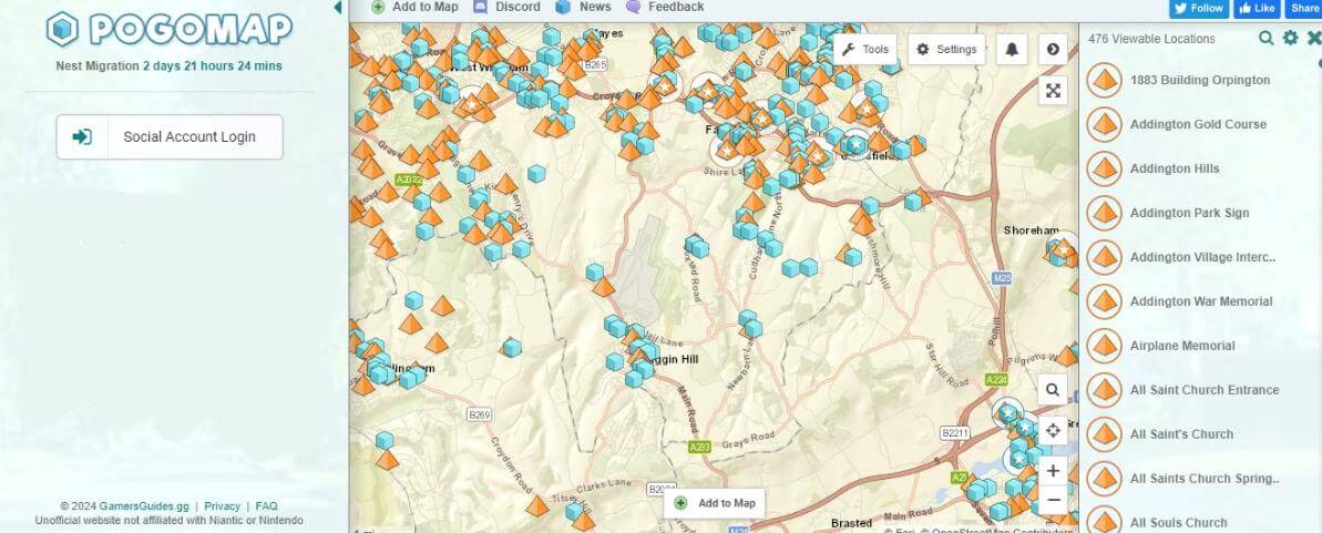 raid tracker for pokemon go pogomap