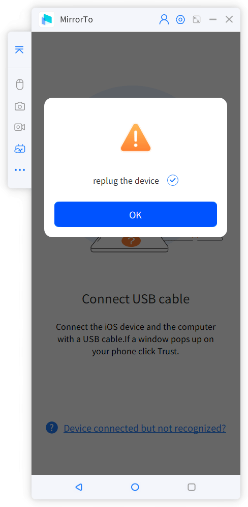 use usb to connect to iphone pc