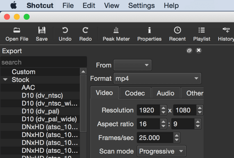 shotcut video compressor