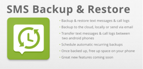 sms backup and restore