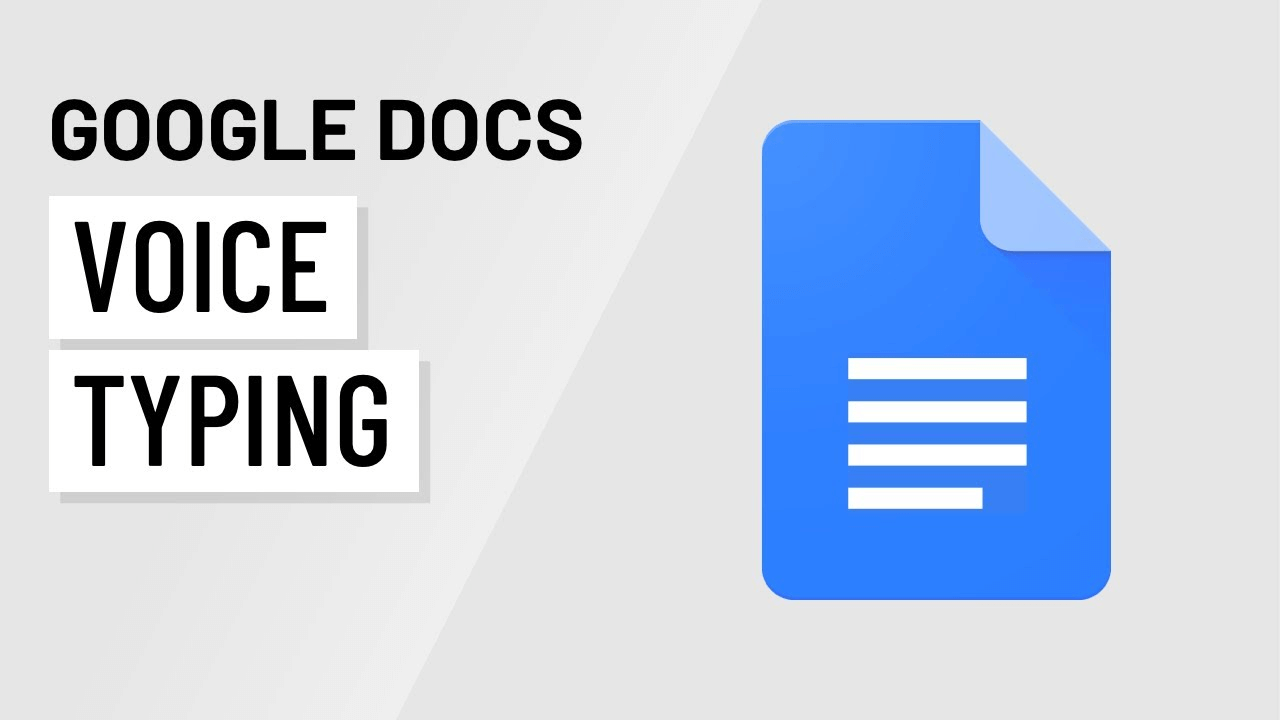 speech to text google docs