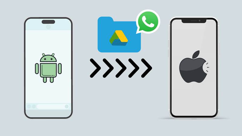 how to transfer whatsapp using google drive