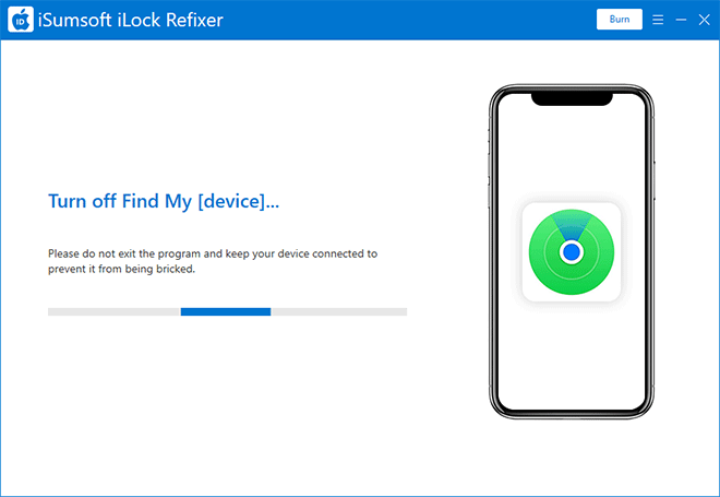 turning off find my iphone