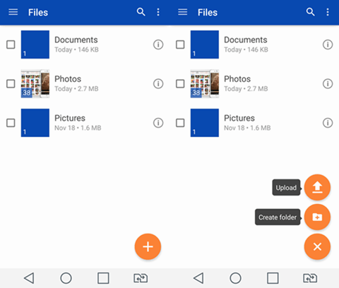 upload photos to onedrive