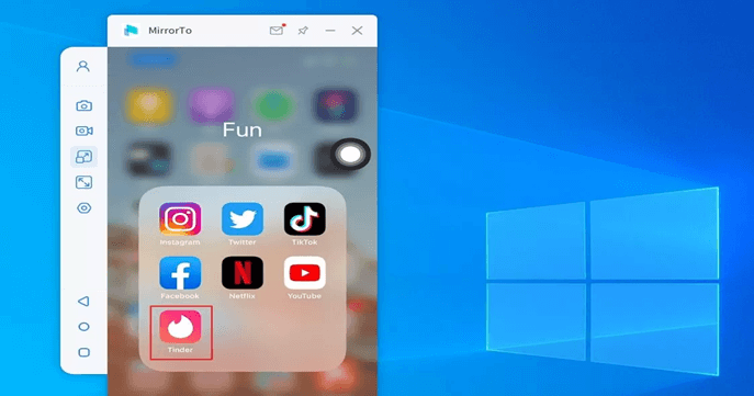 use tinder on pc