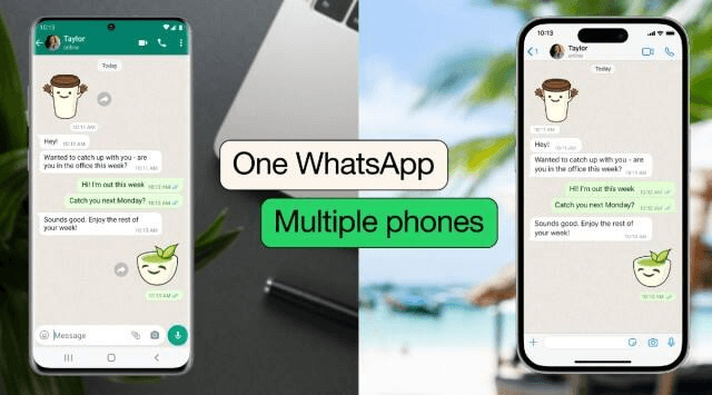 use whatsapp in mutiple phones