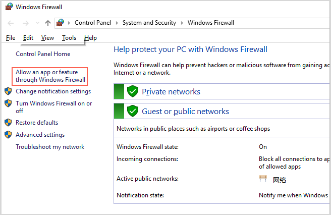 Windows Firewall