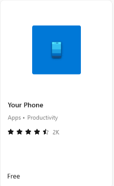 your phone app