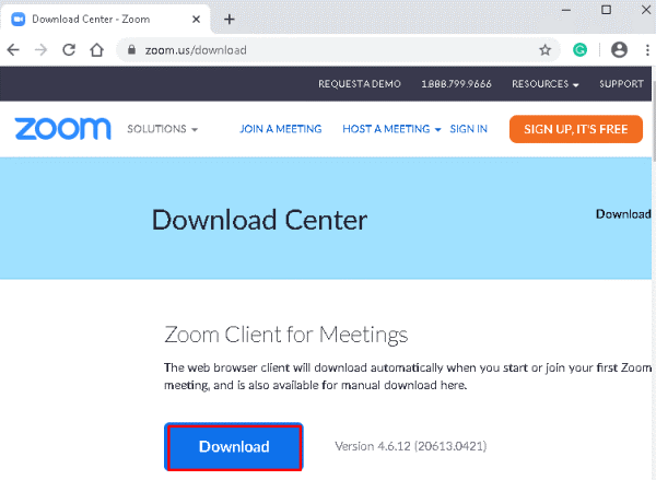 zoom download center